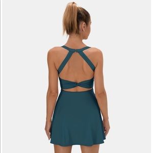 Halara Twist Side Picket 2 in 1 Dress